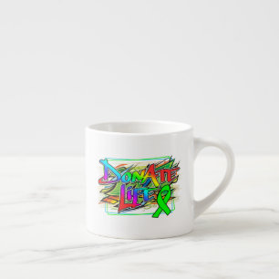 Taza De Espresso Concienciación sobre donación de órganos con estil