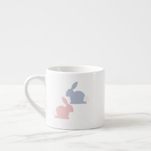 Taza De Espresso Conejitos de Pascua lindos
