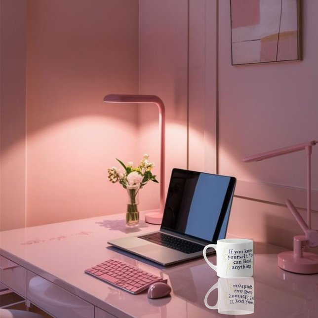 Taza De Espresso Conócete a ti mismo - Poderosa cita motivacional p (Subido por el creador)