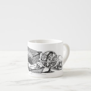 Taza De Espresso Conocimiento y muerte Espresso Mug