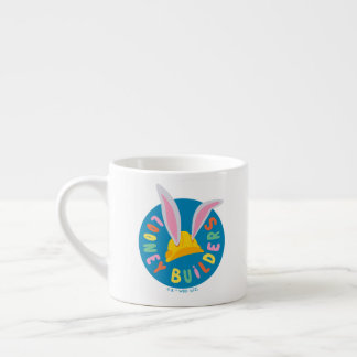 Taza De Espresso ¡CONSTRUCTORES DE BUGS BUNNY™| Logotipo de círculo