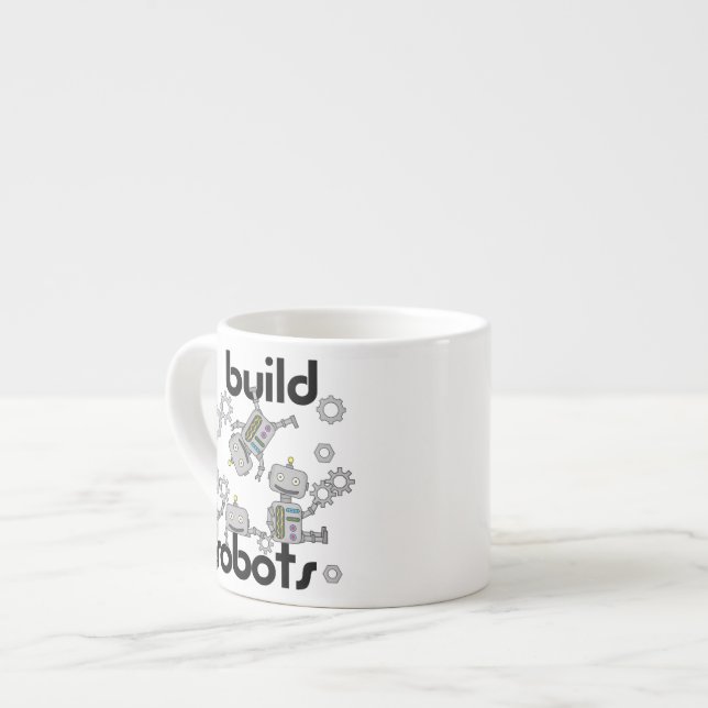 Taza De Espresso Construyo los robots (Izquierda)