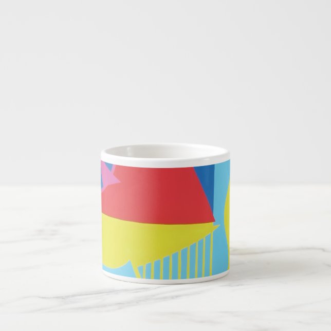 Taza De Espresso Contemporary Windmill Espresso Mug (Frente)