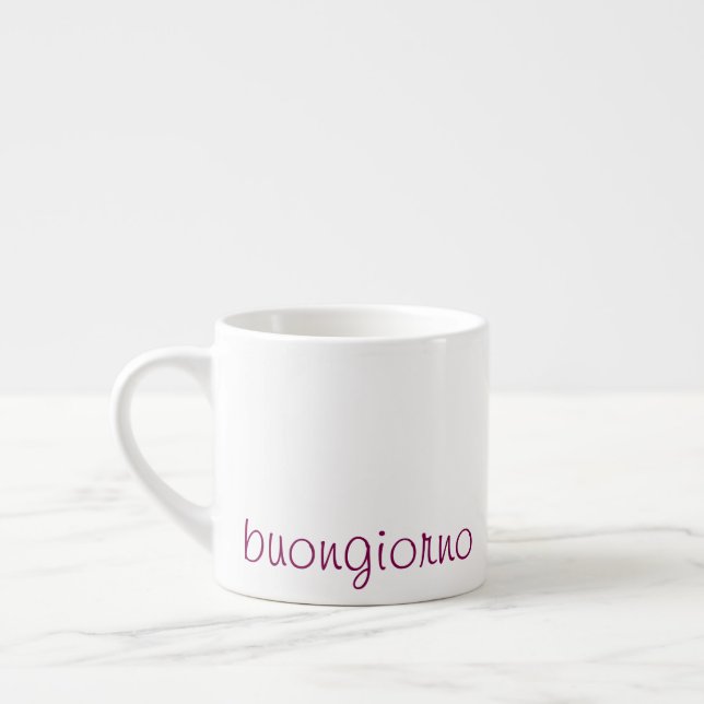 Taza De Espresso Copa Buongiorno Espresso (Izquierda)