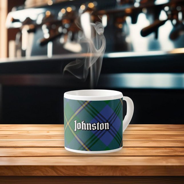 Taza De Espresso Copa Clan Johnston Tartan Espresso (Subido por el creador)
