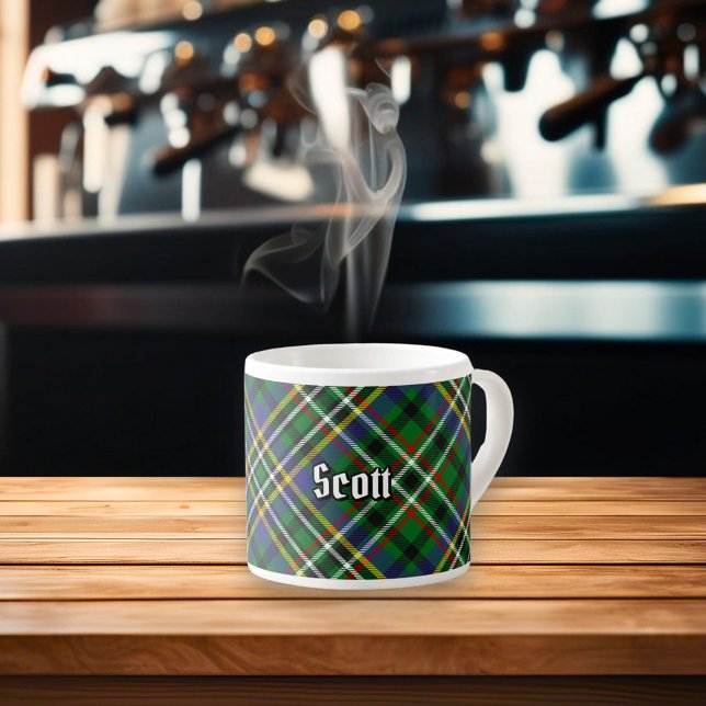 Taza De Espresso Copa Clanco Scott Green Tartan Espresso (Subido por el creador)