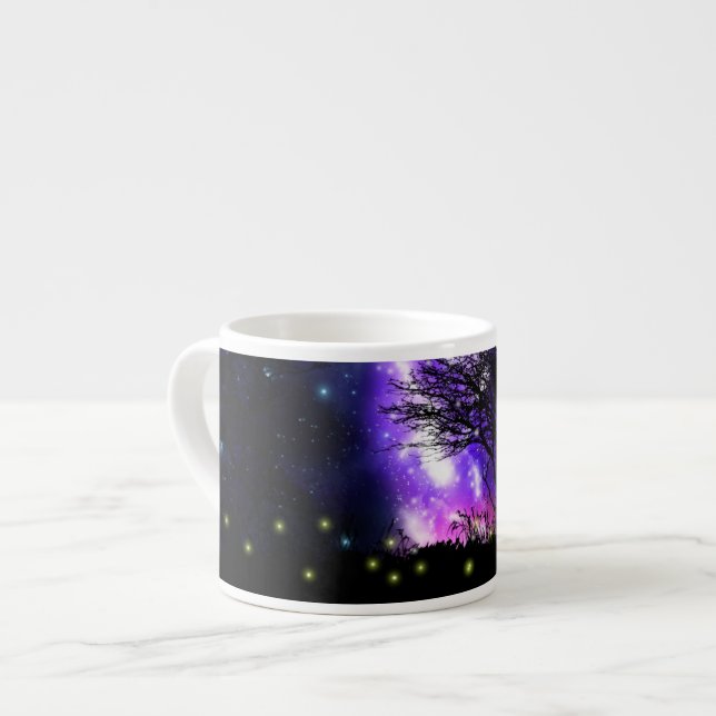 Taza De Espresso Copa de Espresso de la Vía Láctea (Izquierda)