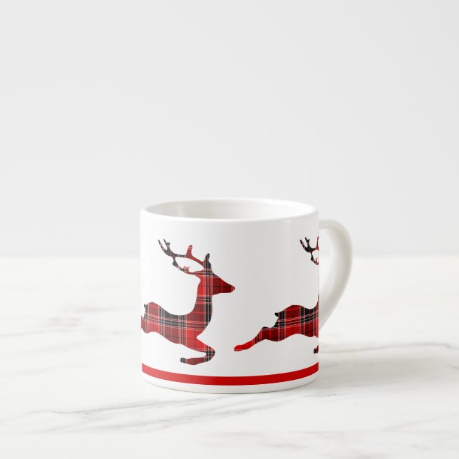 Taza De Espresso Copa de Espresso de Renos Jugados (Derecha)