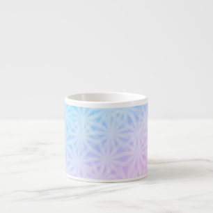 Taza De Espresso Copa de Espresso del Arcoiris Starburst