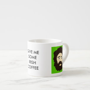 TAZA DE ESPRESSO COPA DE FÚTBOL IRLANDESA