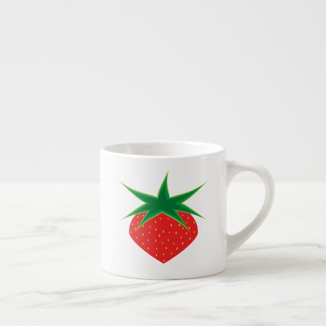 Taza De Espresso Copa de Strawberry Espresso (Derecha)