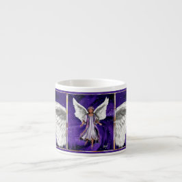 Taza De Espresso Copa Espresso de Alma Púrpura