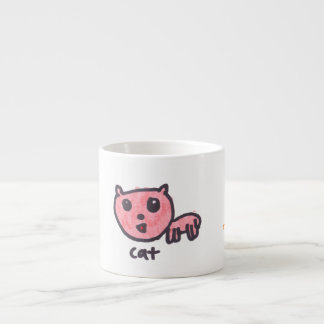 Taza De Espresso Copa Espresso de Gato Kitty