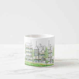 Taza De Espresso Copa Espresso de la Casa de Victoria