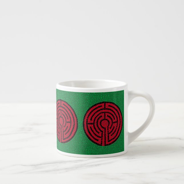 Taza De Espresso Copa LABYRINTH IX Espresso (Derecha)