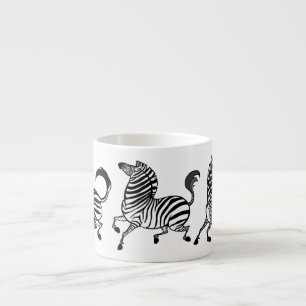 Taza De Espresso Copa Zebra Espresso
