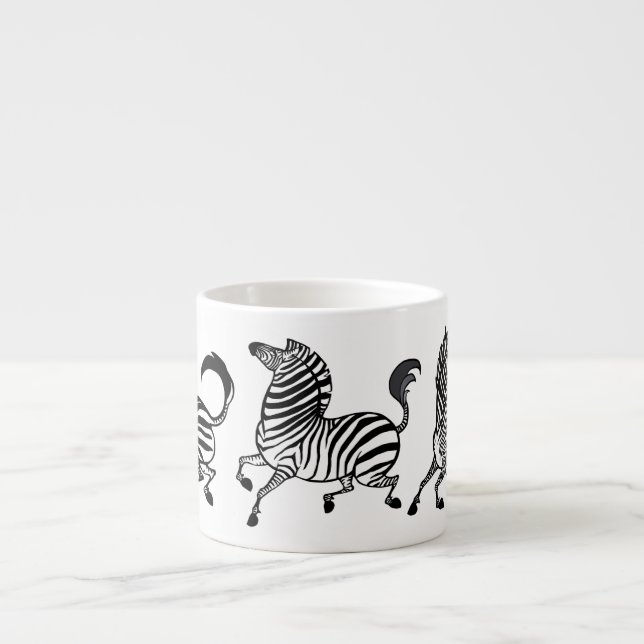Taza De Espresso Copa Zebra Espresso (Frente)