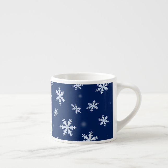 Taza De Espresso Copos de nieve (Derecha)