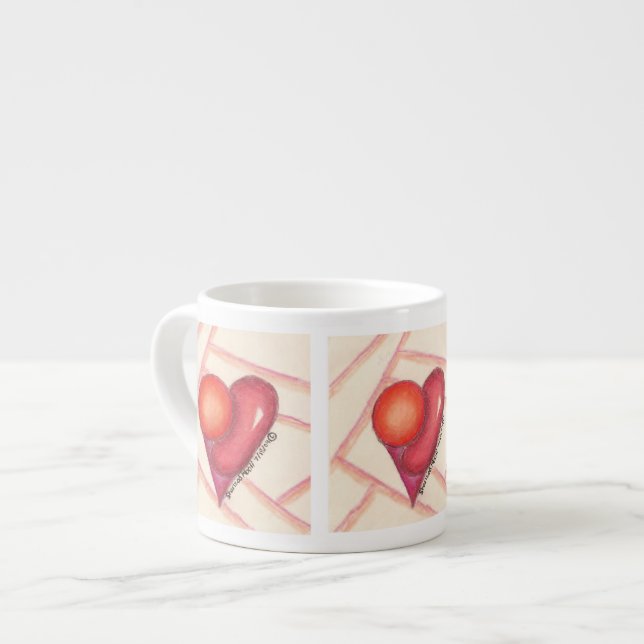 Taza De Espresso Corazón (Izquierda)
