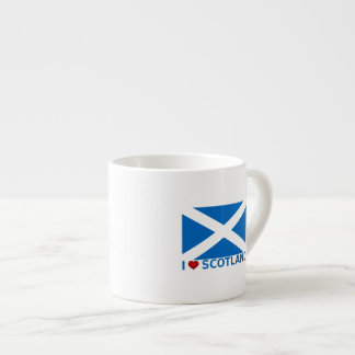 Taza De Espresso Corazón de Escocia