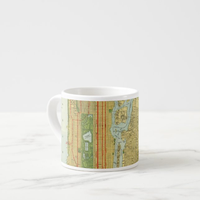 Taza De Espresso Corazón de Nueva York (Izquierda)