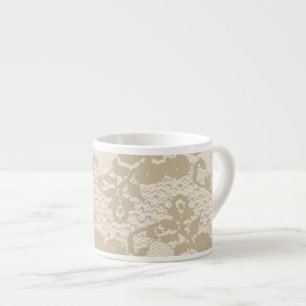 Taza De Espresso Cordón beige