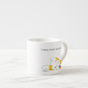 Taza De Espresso Corgi del café express