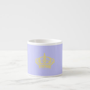 Taza De Espresso Corona dorada