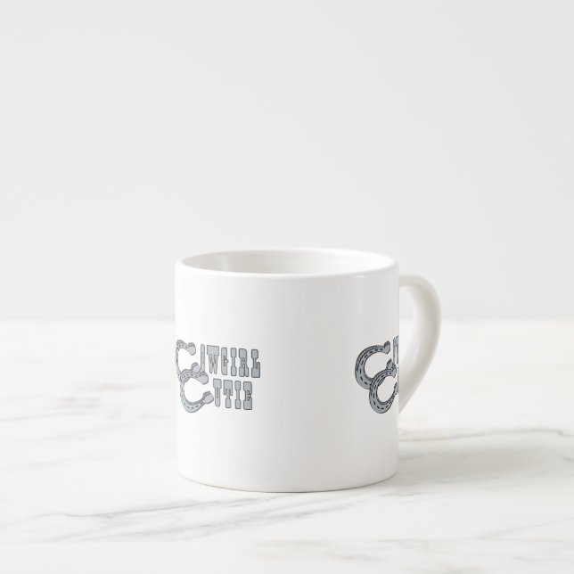 Taza De Espresso Cowgirl Cutie (Derecha)