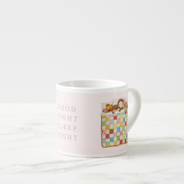 Taza De Espresso COZY QUILE Pequeña Copa - Rosa (Derecha)