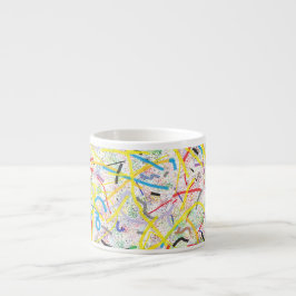 Taza De Espresso Crazy Math Funky Espresso Mug