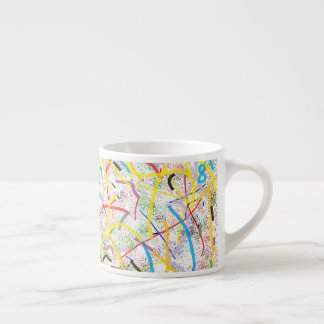 Taza De Espresso Crazy Math Funky Espresso Mug