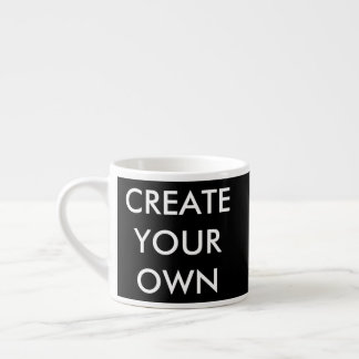 Taza De Espresso Crea tu propia copa de Personalizable