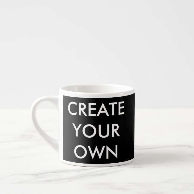 Taza De Espresso Crea tu propia copa de Personalizable (Izquierda)