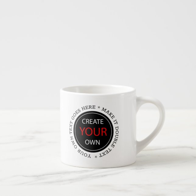 Taza De Espresso Crea tu propia - Personalizada, de marca / Foto (Derecha)