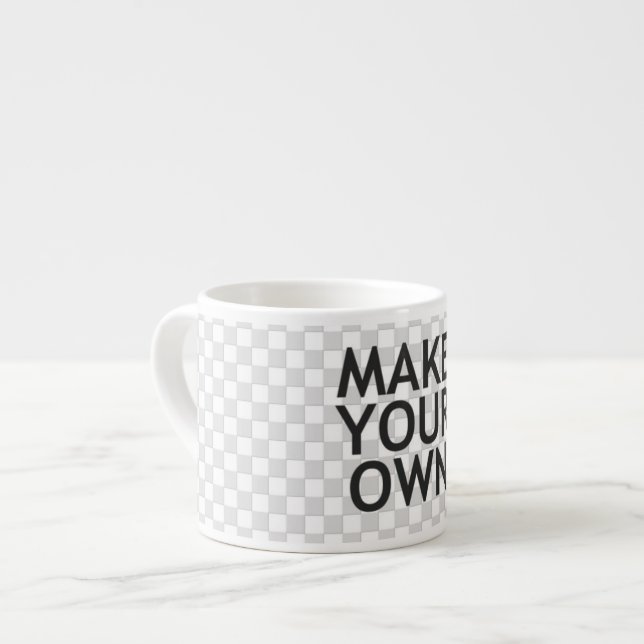 Taza De Espresso Crea tu propio en un paso fácil! (Izquierda)