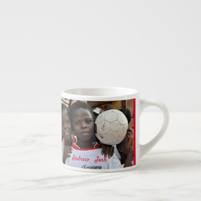 Taza De Espresso Crear fácilmente su foto Personalizado personaliza (Derecha)
