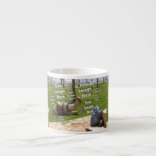 Taza De Espresso 🤍 Crear su propia plantilla de Personalizado (Frente)