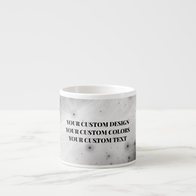 Taza De Espresso Crear su propio Personalizado (Frente)