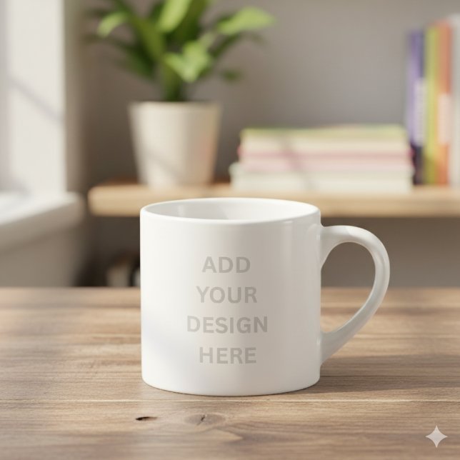 Taza De Espresso Create Your Own Custom Design Espresso Mug (Subido por el creador)