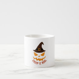 Taza De Espresso Creep it Real Halloween Coffee