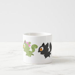 Taza De Espresso Créu Designer Mini Coffee Mug