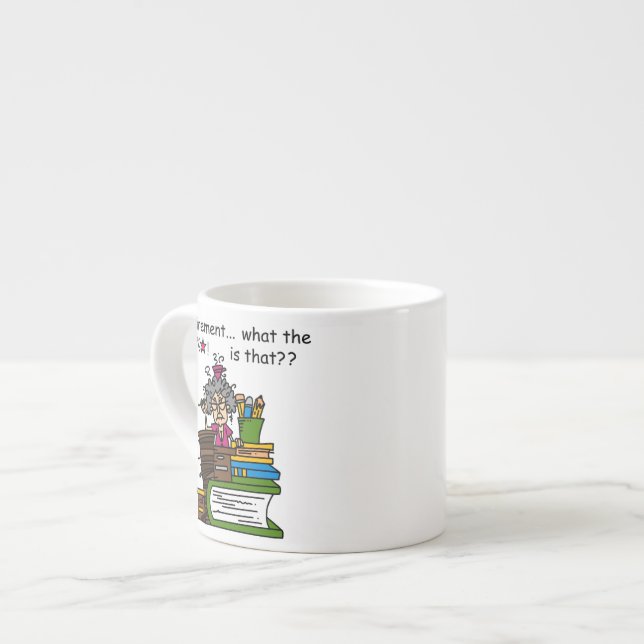 Taza De Espresso Cuál es humor del retiro (Izquierda)