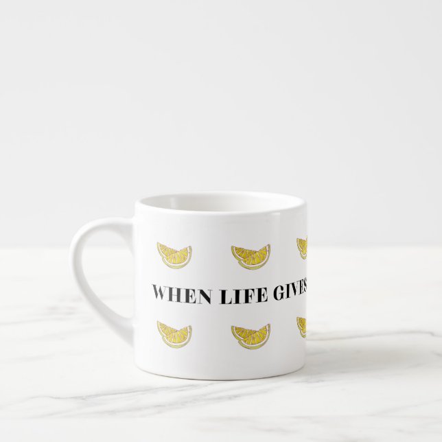 Taza De Espresso Cuando la Vida te Da Limones Sé un Squirter (Izquierda)