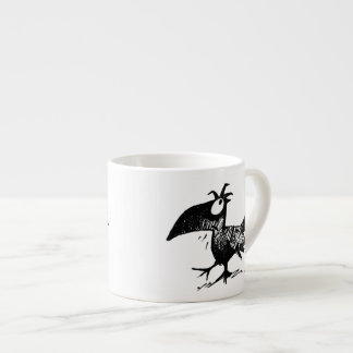 Taza De Espresso Cuervo negro