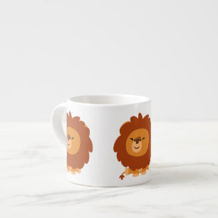 Taza De Espresso Cuidadosamente Personalizado Lion Espresso Mug