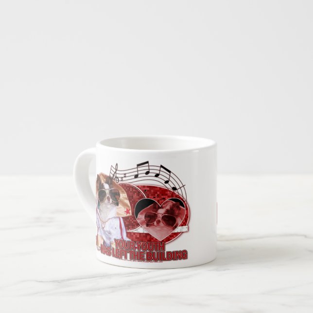 Taza De Espresso Cumpleaños - su juventud ha salido del edificio (Izquierda)