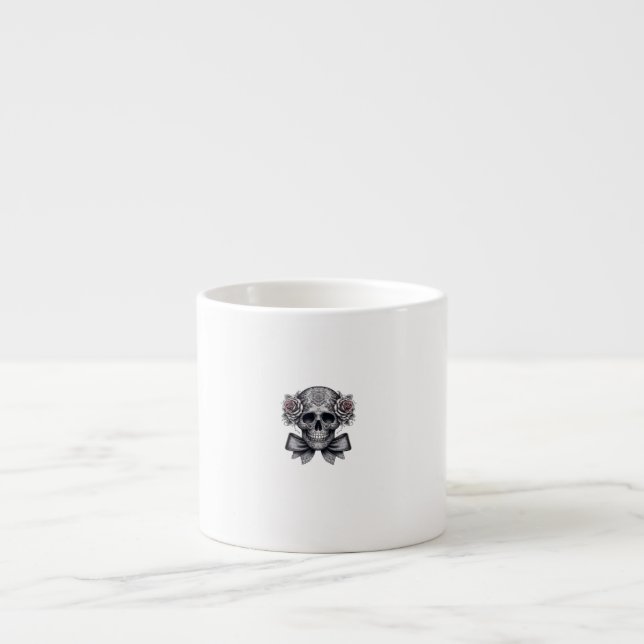 Taza De Espresso cup skull (Frente)