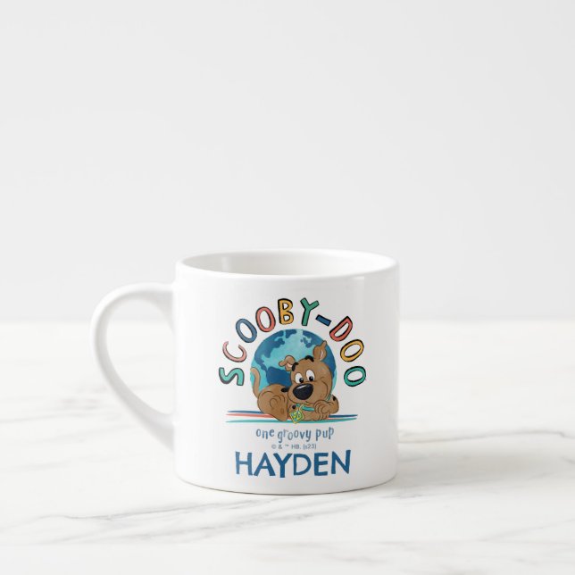 Taza De Espresso Cuppy Scooby-Doo "One Groovy Pup" (Izquierda)