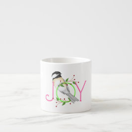 Taza De Espresso Cute Carbonero "Alegría"